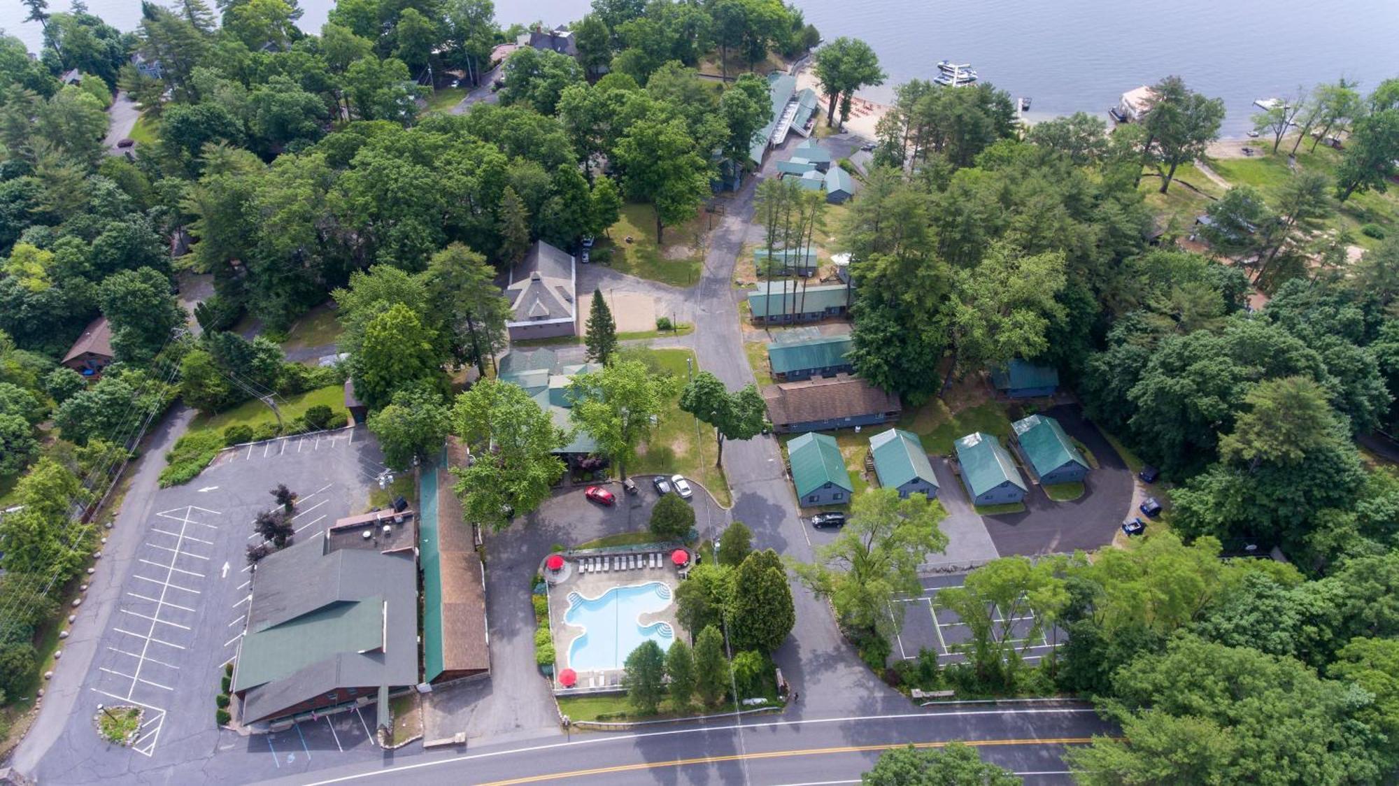 Depe Dene Lakeside Resort Lake George Bagian luar foto